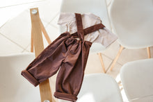 Load image into Gallery viewer, MINI CORDUROY SUSPENDER DUNGAREE