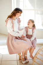 Load image into Gallery viewer, MOMMY CORDUROY FRILL SUSPENDER SKIRT