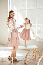 Load image into Gallery viewer, MINI CORDUROY FRILL SUSPENDER SKIRT