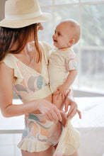 Load image into Gallery viewer, Bikini Top for Mommy - shoulder frills
