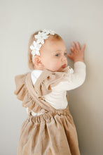 Load image into Gallery viewer, MINI CORDUROY FRILL SUSPENDER SKIRT