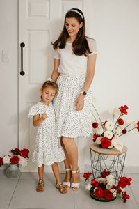 MOMMY POLKA DOT SKIRT