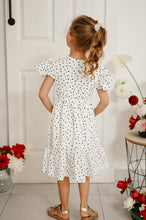 Load image into Gallery viewer, POLKA DOT CROSS DRESS FOR MINI&#39;s