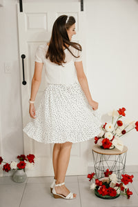 MOMMY POLKA DOT SKIRT