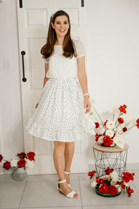 MOMMY POLKA DOT SKIRT