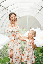 Load image into Gallery viewer, OFF SHOULDER FLORAL MOMMY DRESS