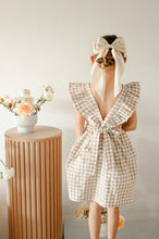 Load image into Gallery viewer, PLAID FRILL BACK DRESS FOR MINI&#39;s