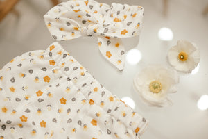 FLORAL MUSLIN HEADBAND