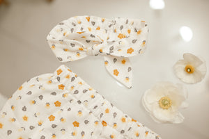 FLORAL MUSLIN HEADBAND