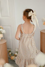 Load image into Gallery viewer, PLAID STRAPY DRESS FOR MINI&#39;s