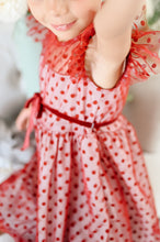 Load image into Gallery viewer, RED DOTS DRESS FOR MINI&#39;s