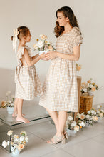 Load image into Gallery viewer, PLAID BABY DOLL MOMMY DRESS