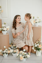 Load image into Gallery viewer, PLAID BABY DOLL MOMMY DRESS