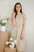 Load image into Gallery viewer, PLAID BABY DOLL MOMMY DRESS