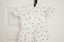 Load image into Gallery viewer, FLORAL MUSLIN CROSS ELASTIC DRESS FOR MINI&#39;s