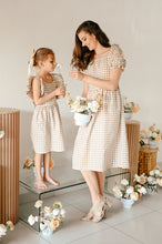 Load image into Gallery viewer, PLAID BABY DOLL MOMMY DRESS