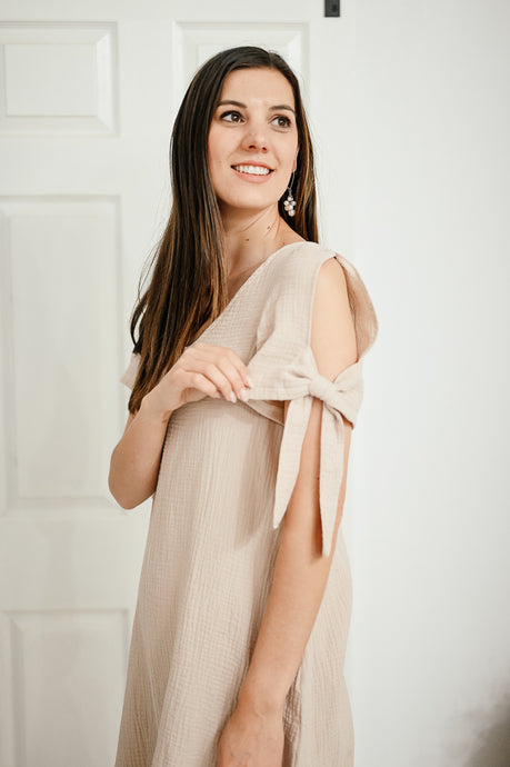 MUSLIN MOMMY DRESS