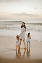 Load image into Gallery viewer, Mommy Long sleeve FRONT BUTTON Pleated dress