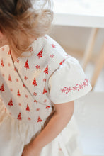 Load image into Gallery viewer, GIRLS CROSS OVER CHRISTMAS DRESS