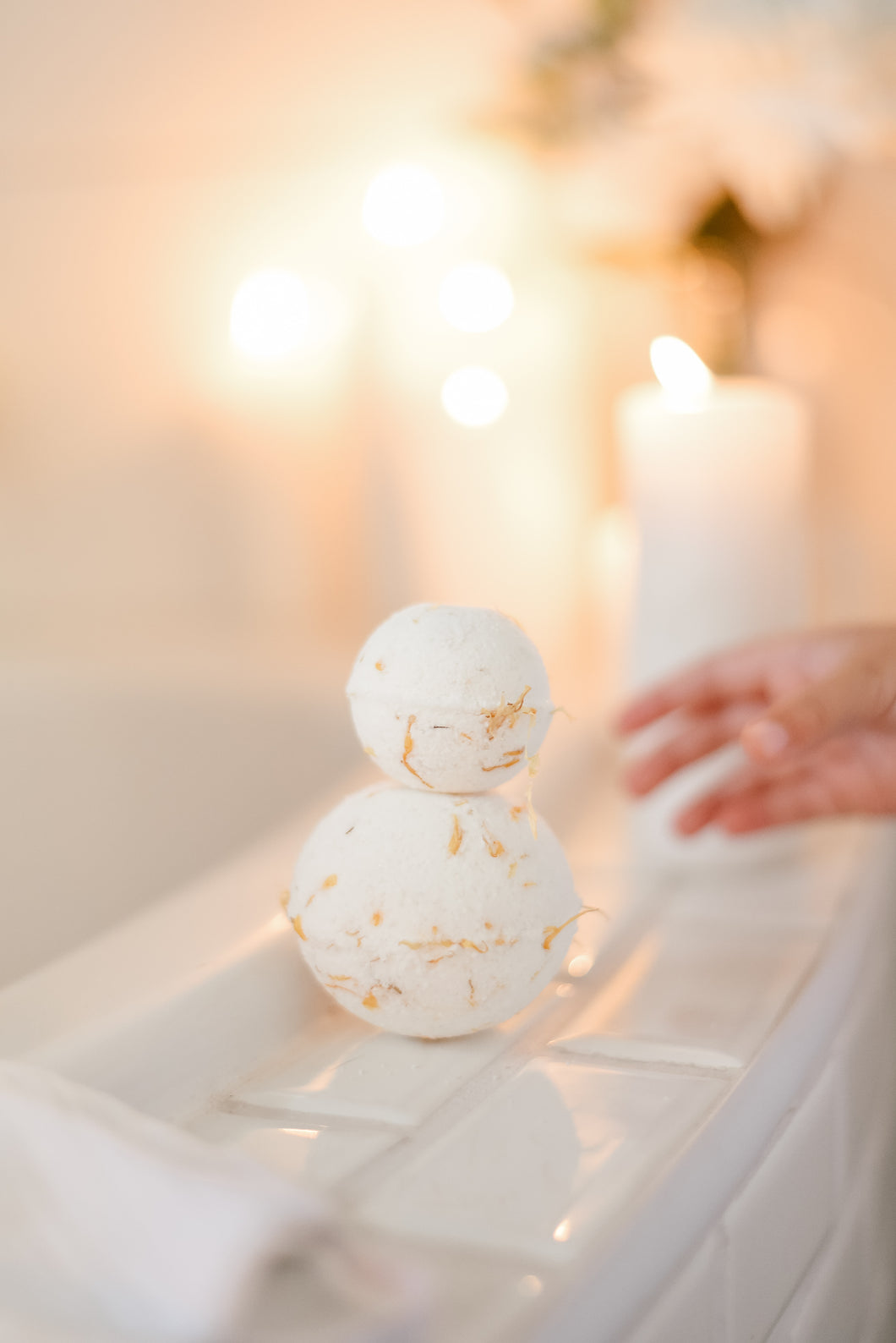 Milk and Honey Bath Bombs