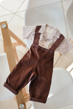 Load image into Gallery viewer, MINI CORDUROY SUSPENDER DUNGAREE