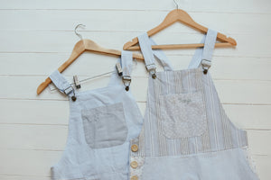 MOMMY PINAFORE DRESS
