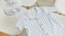 Load image into Gallery viewer, PLAID BUTTON UP SHIRT FOR BOYS