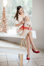 Load image into Gallery viewer, MOMMY CROSS OVER CHRISTMAS DRESS
