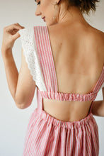 Load image into Gallery viewer, STRIPE OPEN BACK MOMMY DRESS