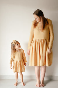MUSLIN Mommy Dress