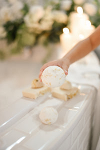 Milk and Honey Bath Bombs