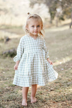 Load image into Gallery viewer, PLAID CROSS OVER DRESS FOR MINI&#39;s