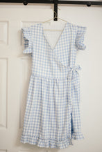 Load image into Gallery viewer, PLAID CROSS OVER MOMMY DRESS