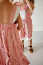 Load image into Gallery viewer, STRIPE DUNGAREE FOR MINI&#39;s