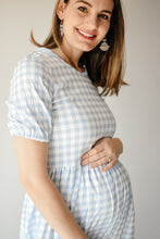 Load image into Gallery viewer, PLAID BUTTON UP MOMMY DRESS