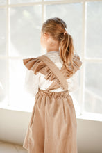 Load image into Gallery viewer, MINI CORDUROY FRILL SUSPENDER SKIRT