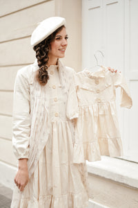 Mommy Frill Button up dress
